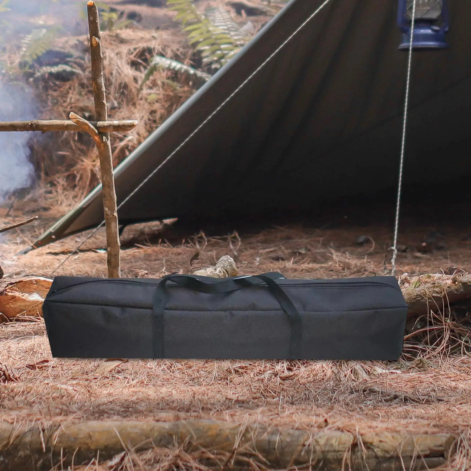 

Tent Poles Bag Tent Accessories Multifunctional Fishing Rod Camping Equipment Multi Tool Storage Bag for Hiking Camping Survival