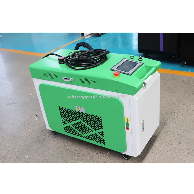 

Maxcool 1000W 1500W JPT Laser Metal Surface Cleaning Machine To Remove Rust And Paint Mini Laser Rust Remover For Steel Aluminum