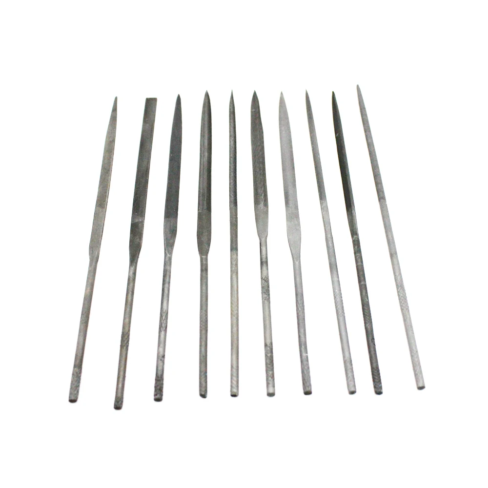 10pcs Jewelry Needle File Set 140mm Stone Hobbies Repair Craft Tool