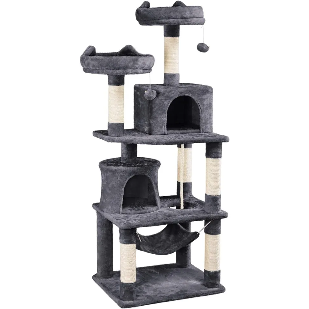 62.2inches Cat Tree Cat Tower 2