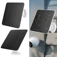 Panneau solaire 30W 5V pour Eufy Eufycam 3/3C/2C/2Pro, panneaux de charge solaire à montage mural, système de cellules solaires étanche avec câble de 10,8 pieds 2