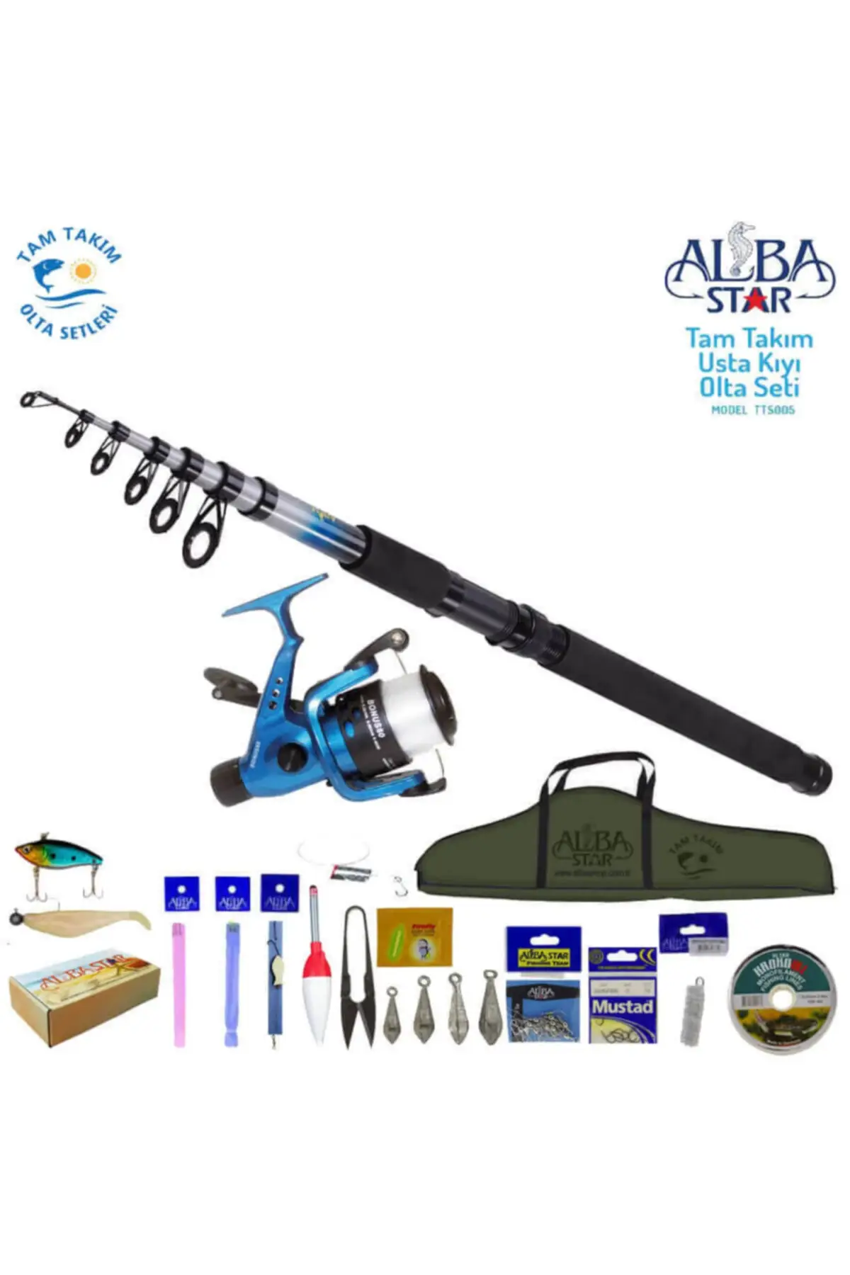 

Full Team Master Fishing Rod Set Tts005 Standard 300cm