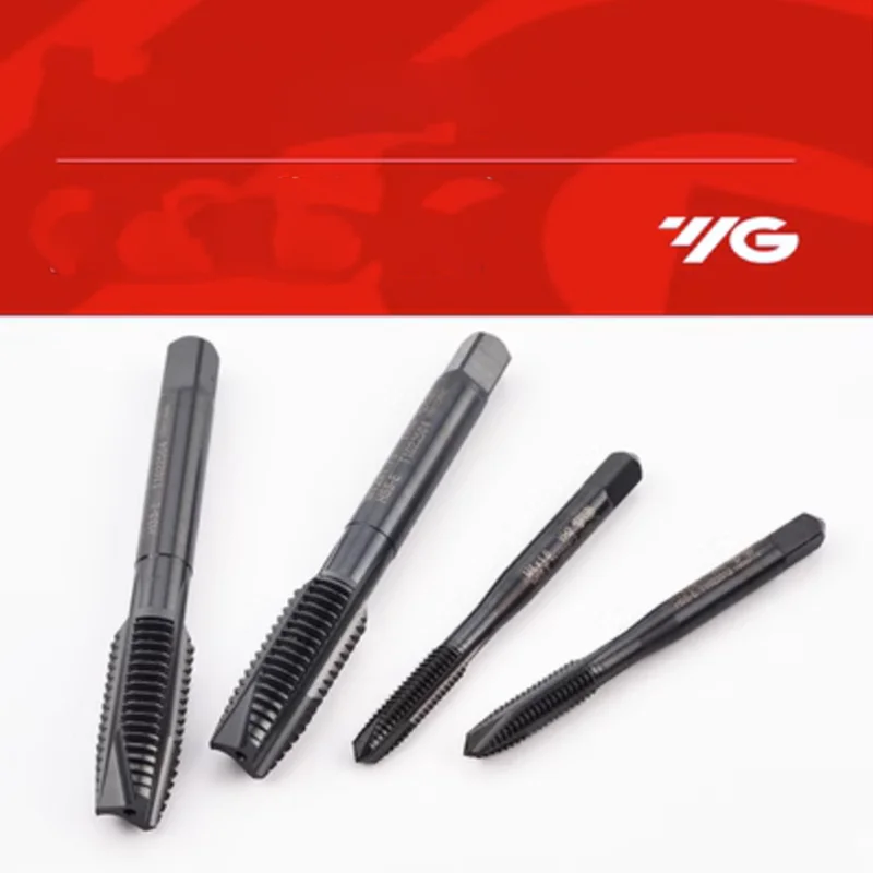 Korea YG T1121 Spiral Fluted Tap and T1022 Spiral Pointed Tap Machine Thread Tap