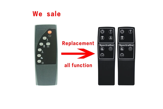 Remote Control For Twin-Star International Duraflame 18II310GRA 23II310GRA  25II310GRA 26II310GRA 3D Electric Fireplace Heater - AliExpress