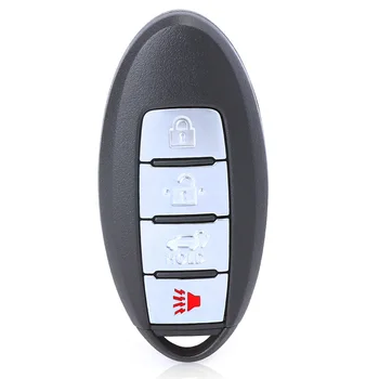 Keyforkess 433.92MHz 4A Chip S180144204 Buttons Keyless-go Smart Remote Key Fob 4 pulsanti per Infiniti Q50 Q60 2016 2017 2018 - KEYECU 433 92MHz 4A Chip S180144204 Buttons Keyless go Smart Remote Key Fob 4 pulsanti