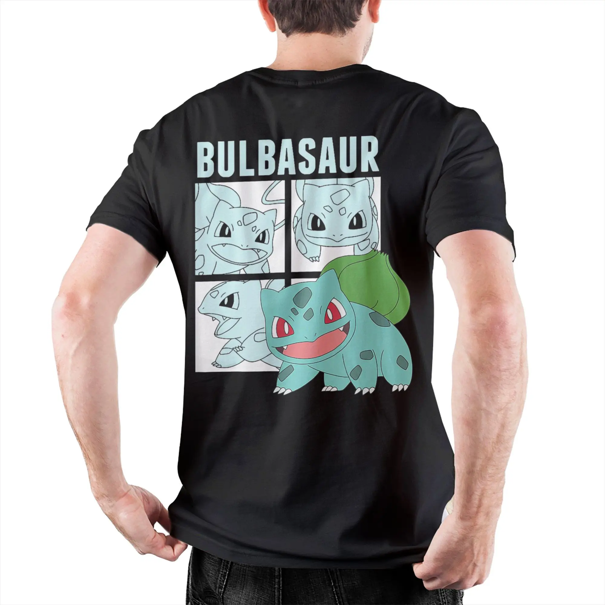Unisex Charizard Graphic T-Shirt - 100% Cotton, Short Sleeve, Round Collar, Casual Summer Tee