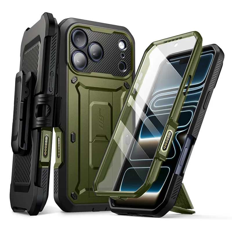 SUPCASE UB Pro Full-Body Heavy Duty Rugged Phone Case with Built-in Screen Protector