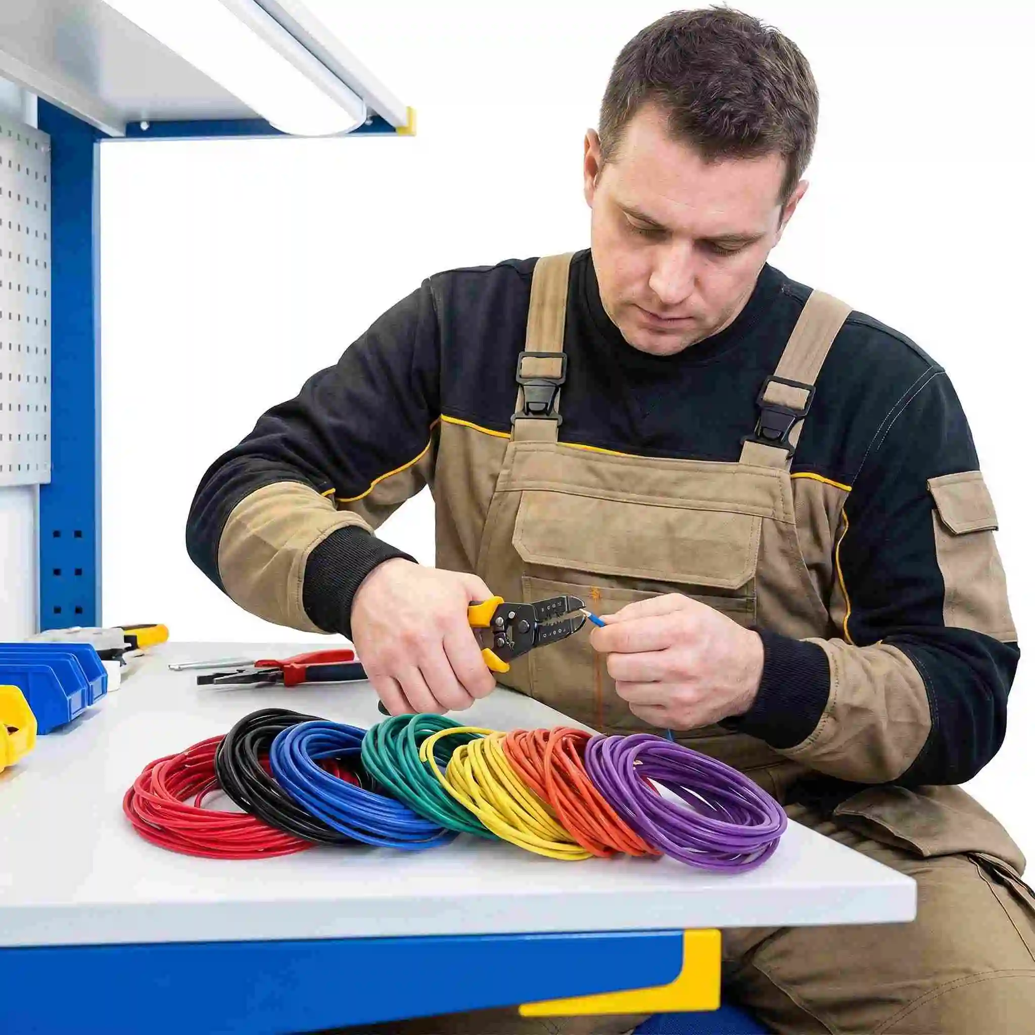Fil de câblage silicone 24-18 AWG 5m pour modélisme