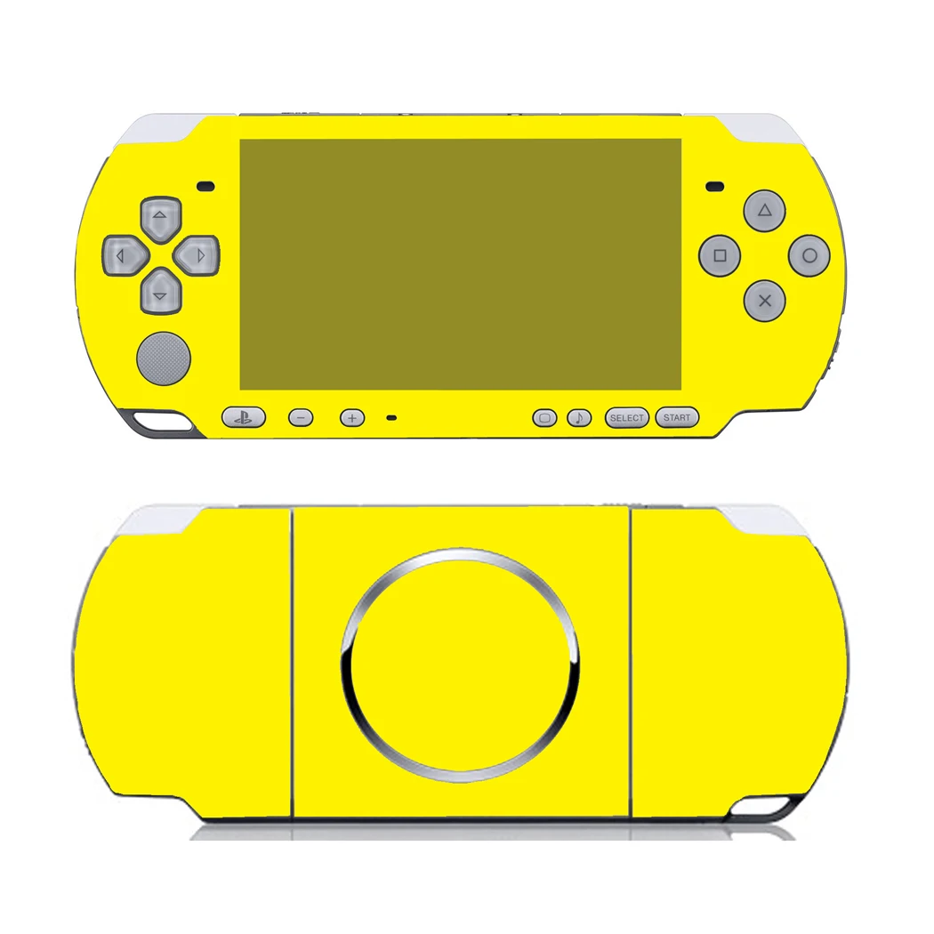 Puro Limpo Sólido Cores Vinil Pele Adesivo Protetor para Sony Psp 3000 Peles Adesivos Psp3000 10 - Image 2