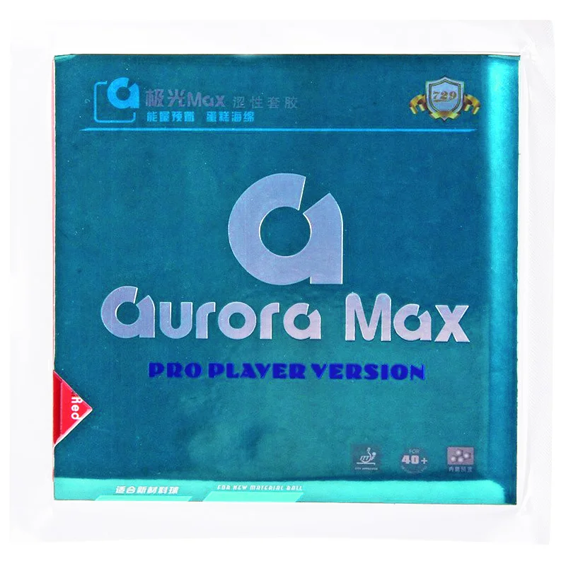 729 Friendship Aurora Max Table Tennis Rubber Non-tacky Ping Pong Rubber for Professional Version