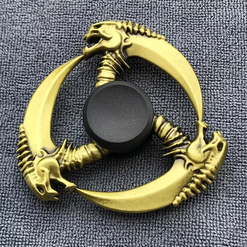 Antique Brass Hand Spinner Stress Relief Toy