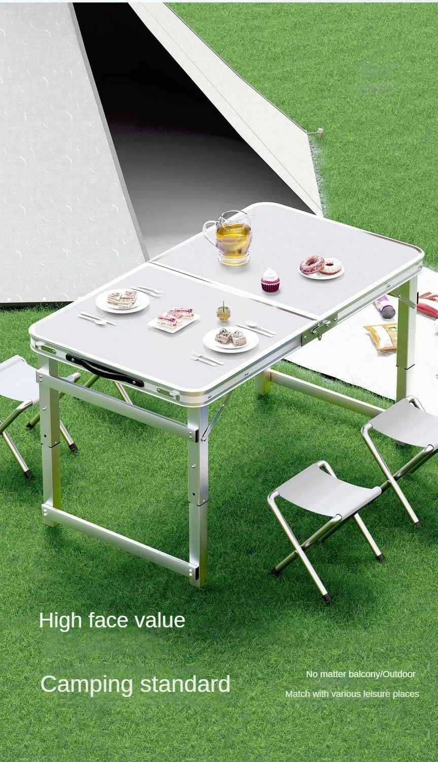 Outdoor Folding Table, Night Market Stall, Floor Stand, Convenient Folding Table, Outdoor Camping Dining Table 11 Outdoor Folding Table, Night Market Stall, Floor Stand, Convenient Folding Table, Outdoor Camping Dining Table 4