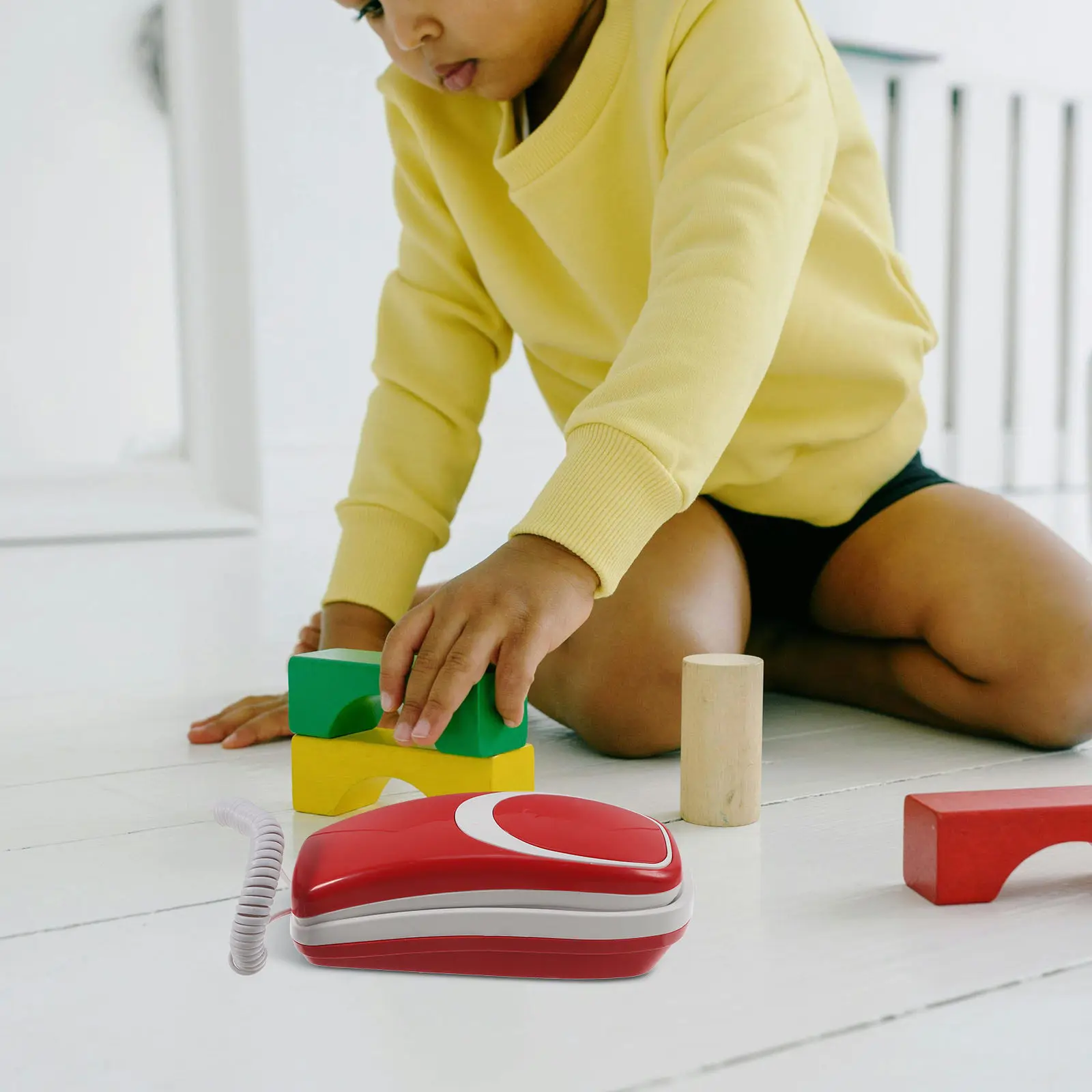 키즈 다이얼 키즈폰 교육용 인터랙티브 용 손과 눈의 협응력 향상 부모-자녀 상호관계 강화