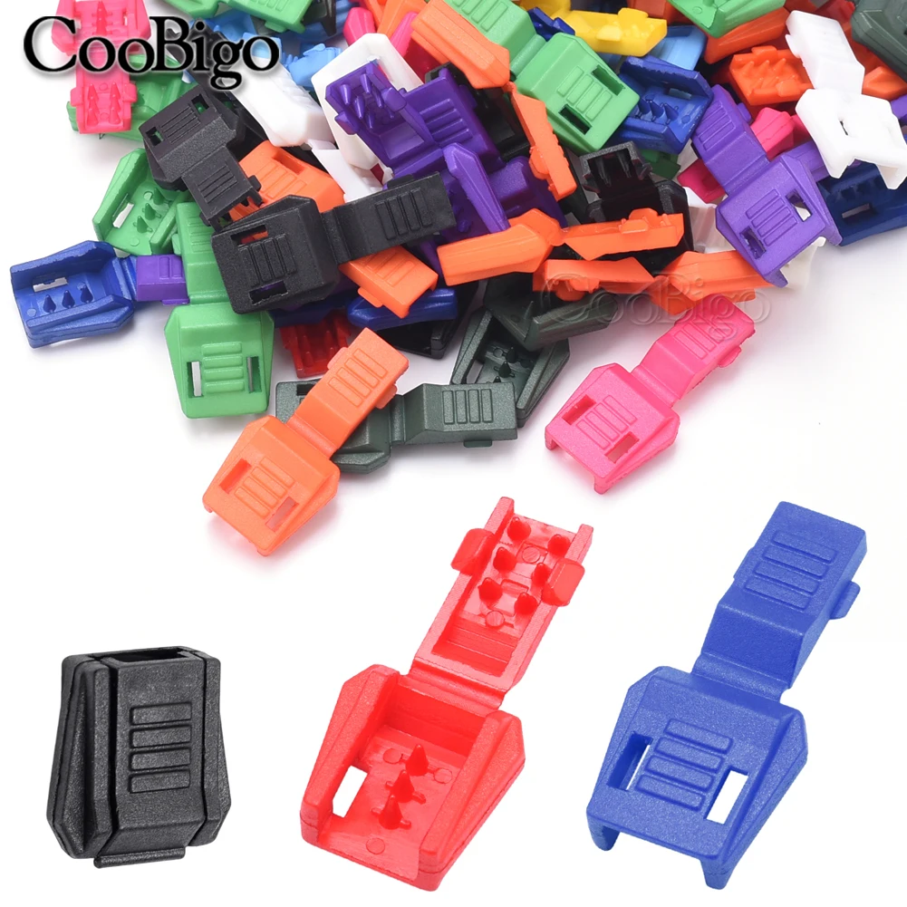 10pcs-Plastic-Zipper-Pull-Cord-Ends-Clip-for-Paracord-Clamp-Sportswear ...
