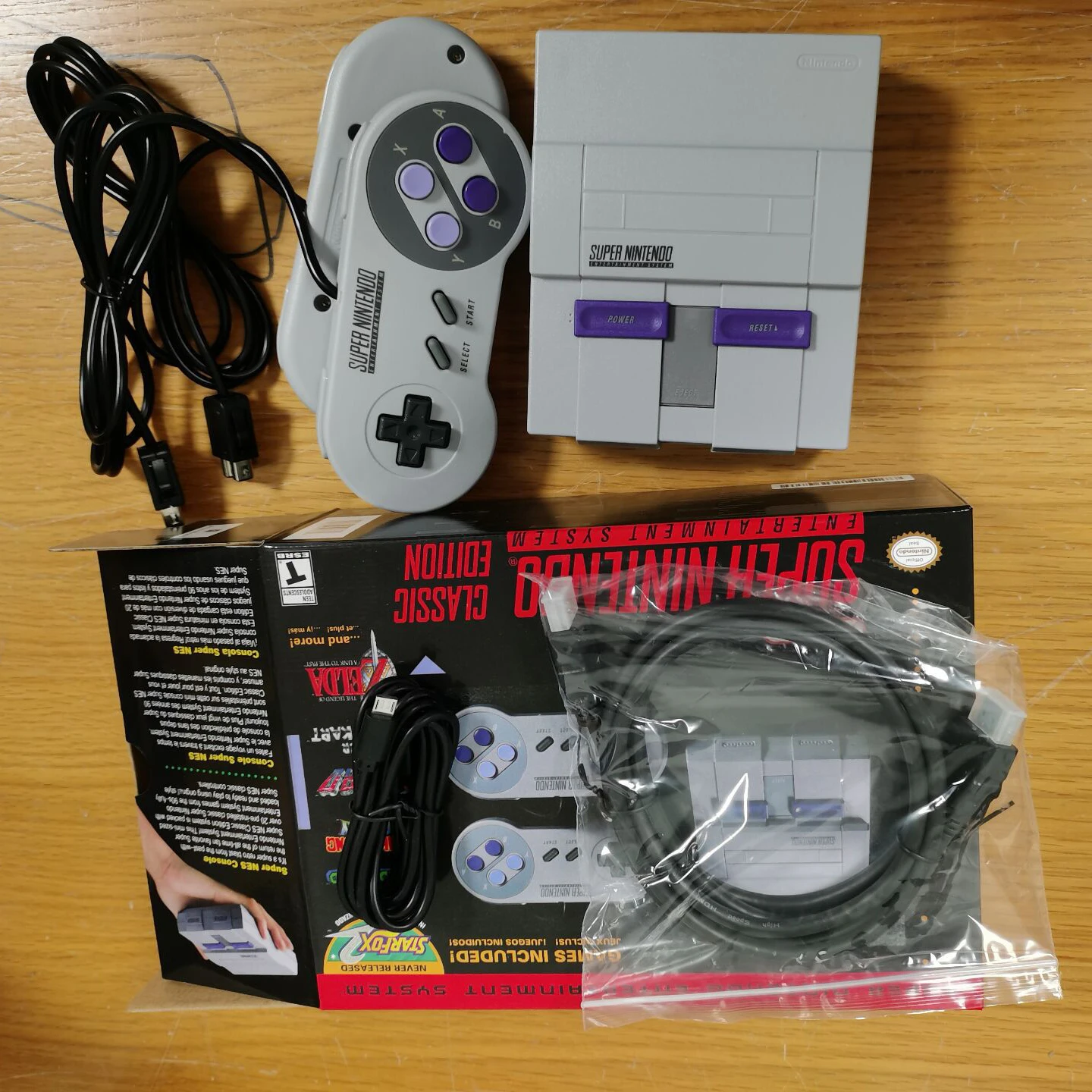 SuperNES Nintend 21 Games SNES Game Console 16-bit SNES MINI Game Console  U.S. Version 30 Games Support Tf Card