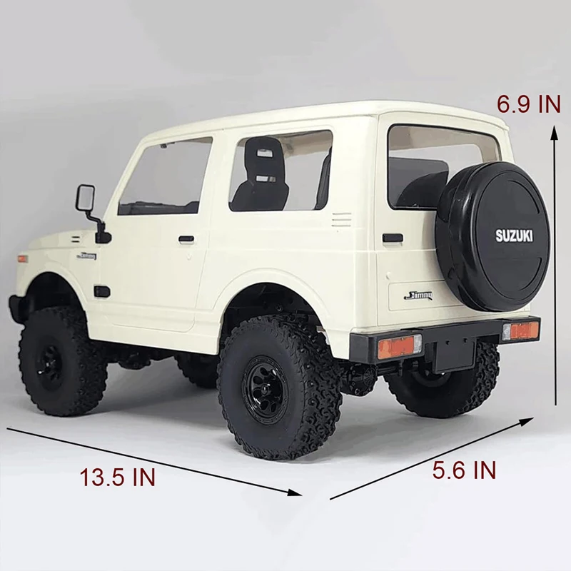 Thelink wpl C74 RC Climbing Car 1:10 Scale 4WD 2.4Ghz RTR Off Road Remote Control Car Jimny Warrior JA11 Chassis Hobby Model Car 6