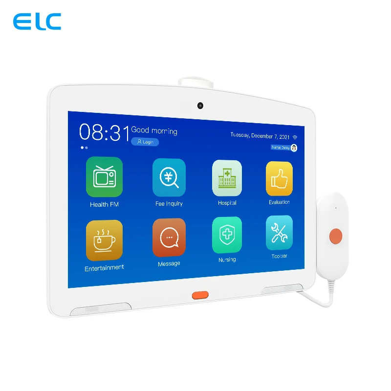 

Wall mount touch screen LCD display Medical hospital patient care Call Handle smart interactive android all in one computers