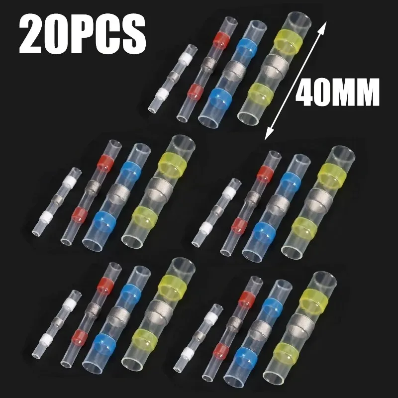 Heat Shrink Terminal Welding Ring Waterproof Electrical Equipment Connection Heat Shrink Tube Wire Connector Terminal Repair Kit