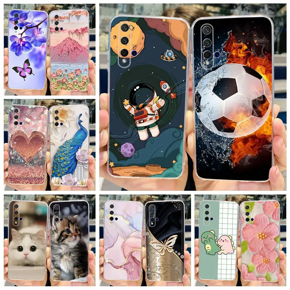 Stylish Painted Soft Silicone Phone Case Cover