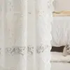 Bedroom White Tulle Curtain New Lace Light Transparent Princess Curtain Elegant Living Room Half Curtain 3