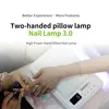 Nail Lamp With Hand Pillow 72W Nail Dryers Gel Lamp for Curing All Gel Nail Polish 60Pcs Beads UV LED Nail Lamp for Nail UV Art 2
