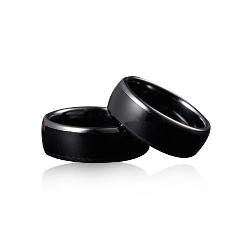 Dual Frequency RFID Smart Ring with Rewritable NFC and ID Chip