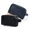 Men‘s fashion Makeup Travel Cosmetic Bag Zipper Makeup Bags Cosmetics Organizer Purse PU Leather Toiletry Handbag Neceser 3