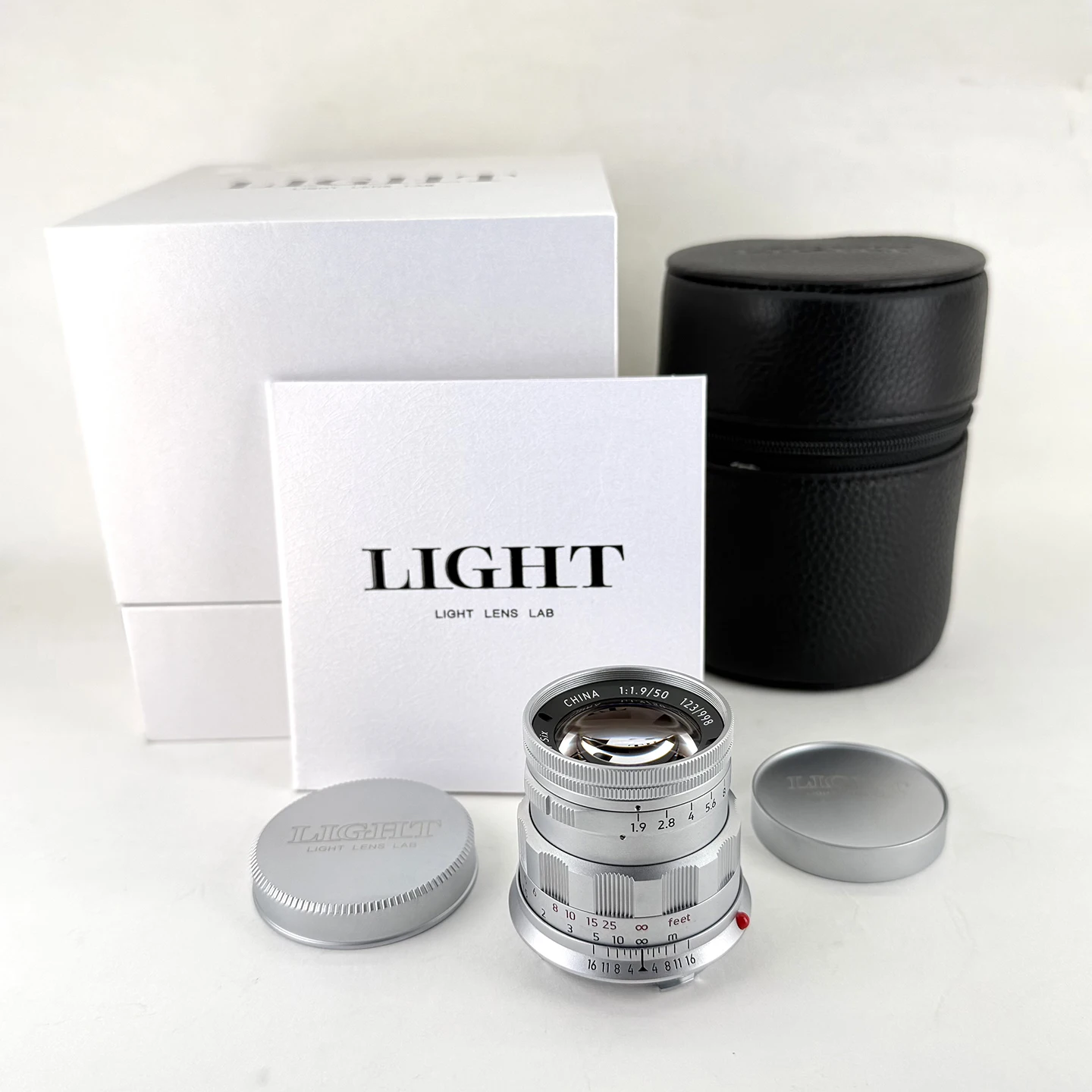 라이트 렌즈 랩 50mm f1.9 렌즈 Dallmeyer Rigid-ZS6 크롬 비구면 렌즈 (라이카 M M6 M7 M9 M10P M11 M240 용)