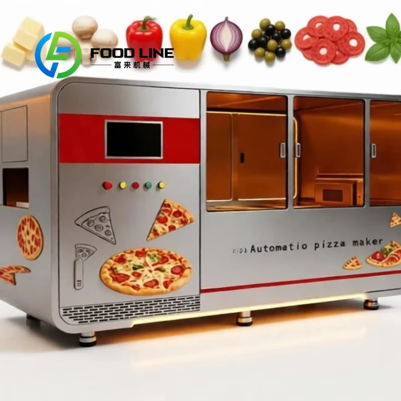 Macchina Automatica Personalizzabile per la Produzione di Pizza, Linea di Produzione Robotizzata Intelligente, Alta Velocità - immagine 4