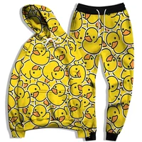 Sweat-shirt à capuche imprimé en 3D pour hommes, ensemble pantalon, Hip-hop, pantalon de survêtement, costumes deux pièces, survêtement, vêtements pour hommes 6