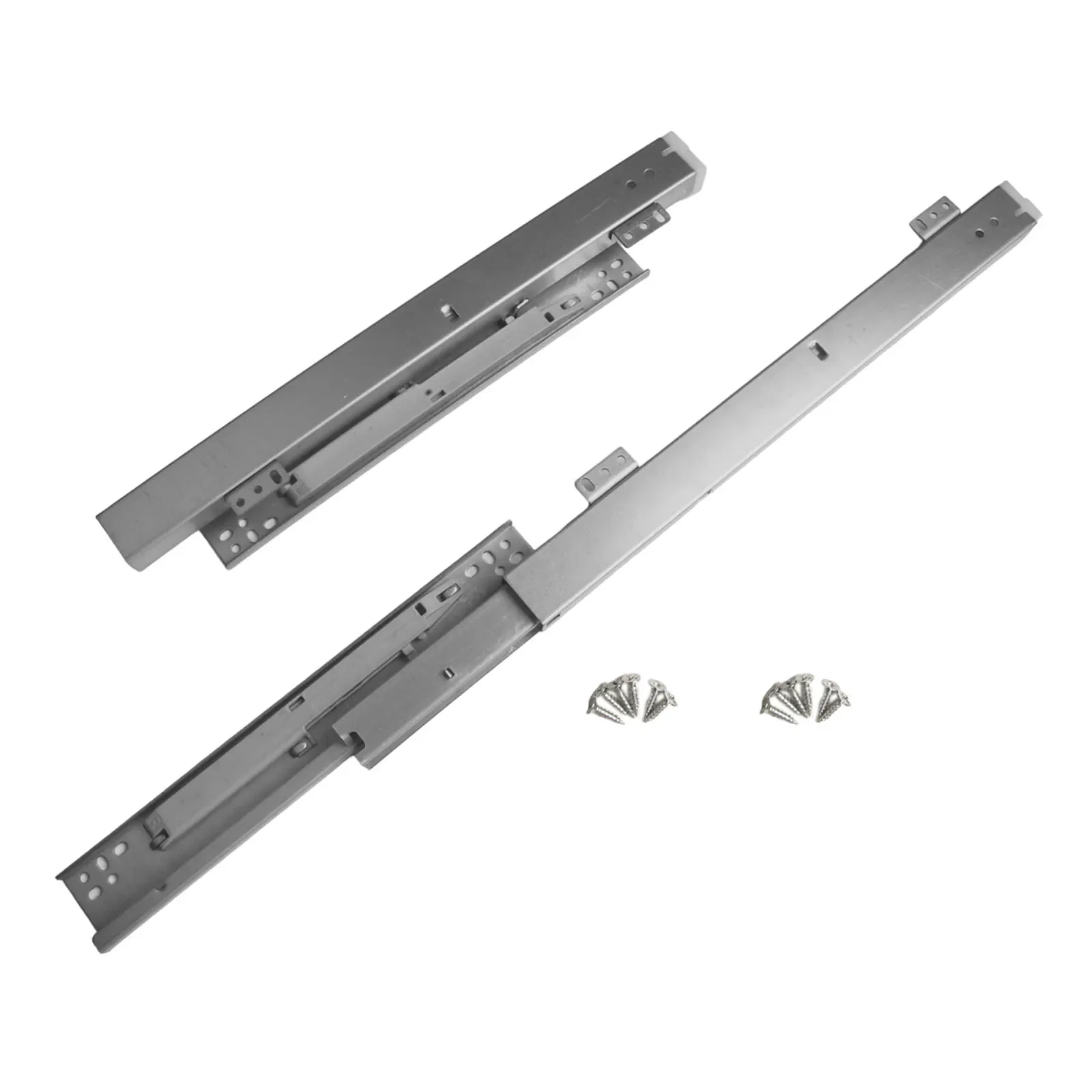 Bottom Mounting Jewelry Track Watch Showcase Slide Bread Cabinet Cushioning Damping Guide Three Rails