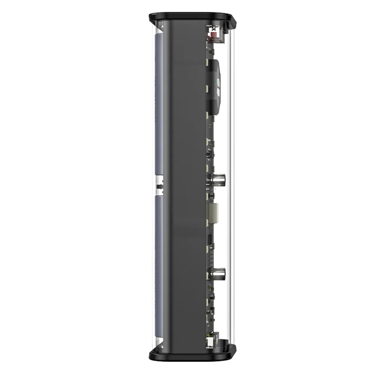 21700 Battery Storage Box 4 Slots DIY Power Bank Box for 21700 Charger Dual USB Output TypeC Input Black-BLife 6