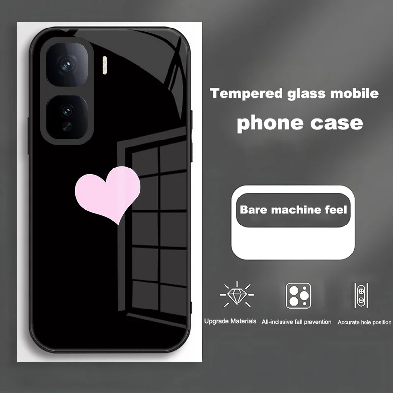 Enhanced Tempered Glass Protective Phone Case and Back Cover
