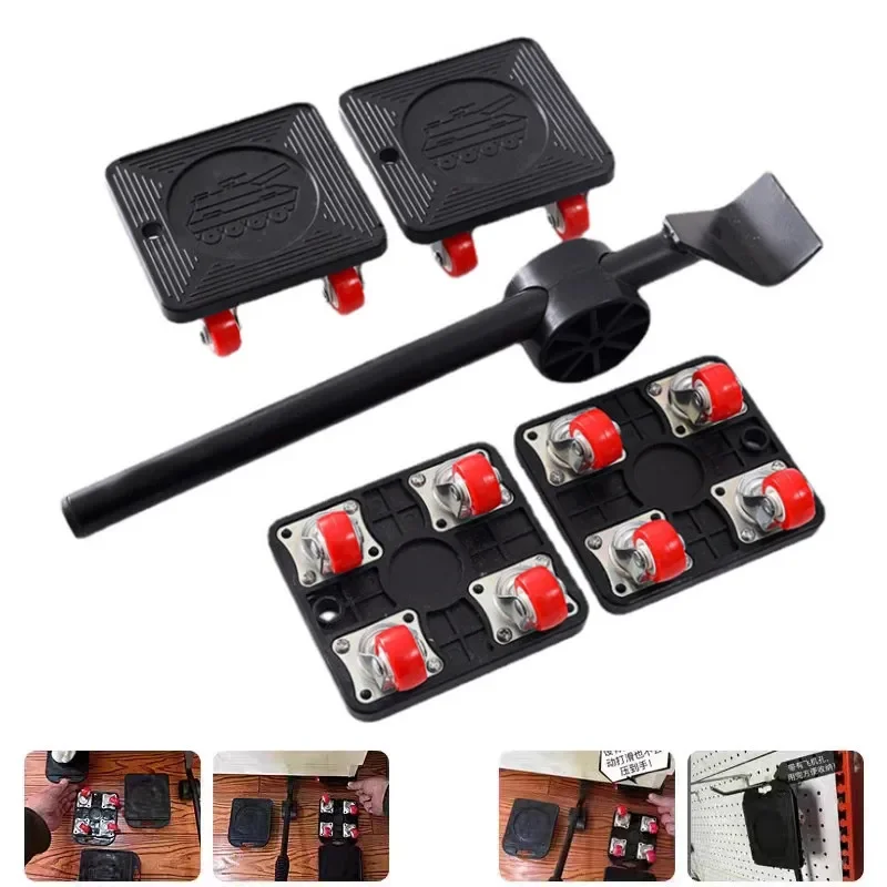 Heavy Duty Furniture Mover Set Heavy Stuffs Lifter Sofa Mattress Refrigerator Transport Tool Moving Furniture Helper