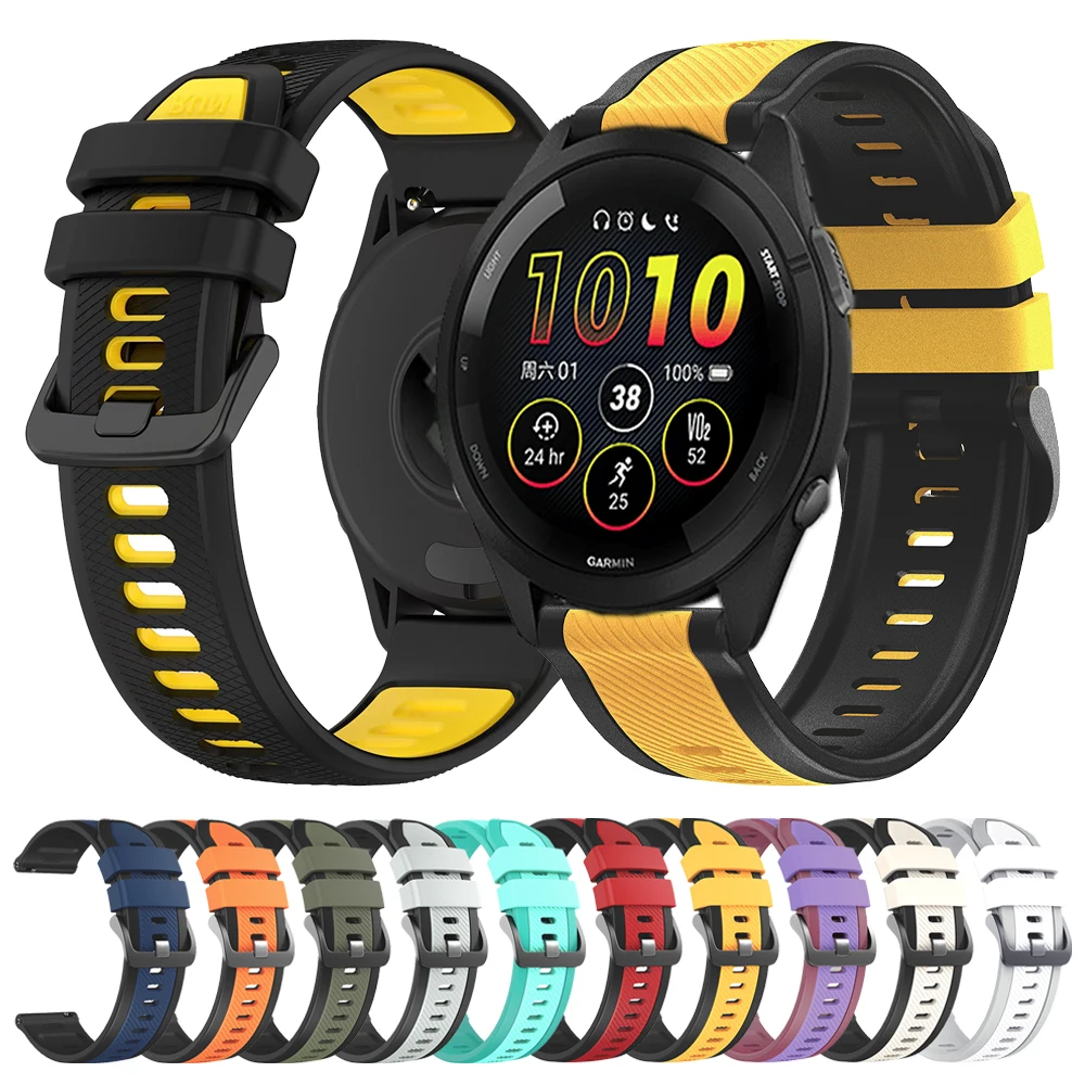 Premium Silicone Sport Bracelet - 22mm Universal Strap