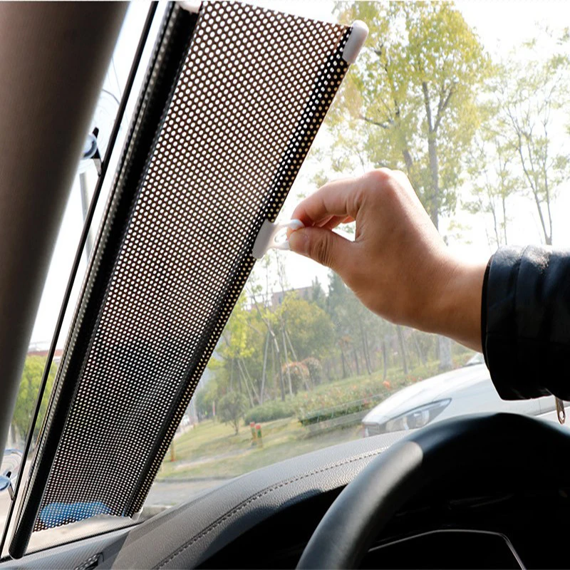 Couverture De Pare Brise Rétractable De Voiture Sunshade Anti UV