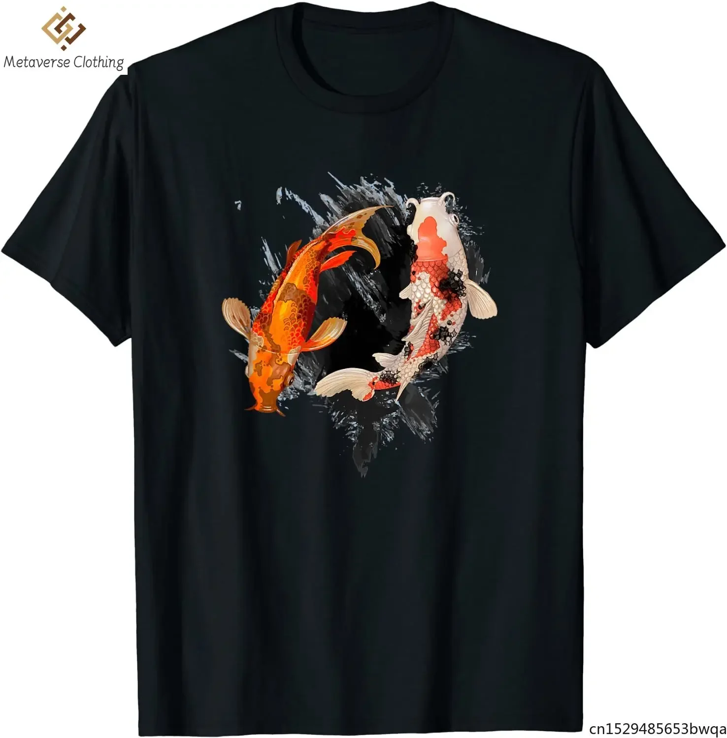 T-Shirt Giapponese Koi Fish I Carp Pond Japan Tattoo