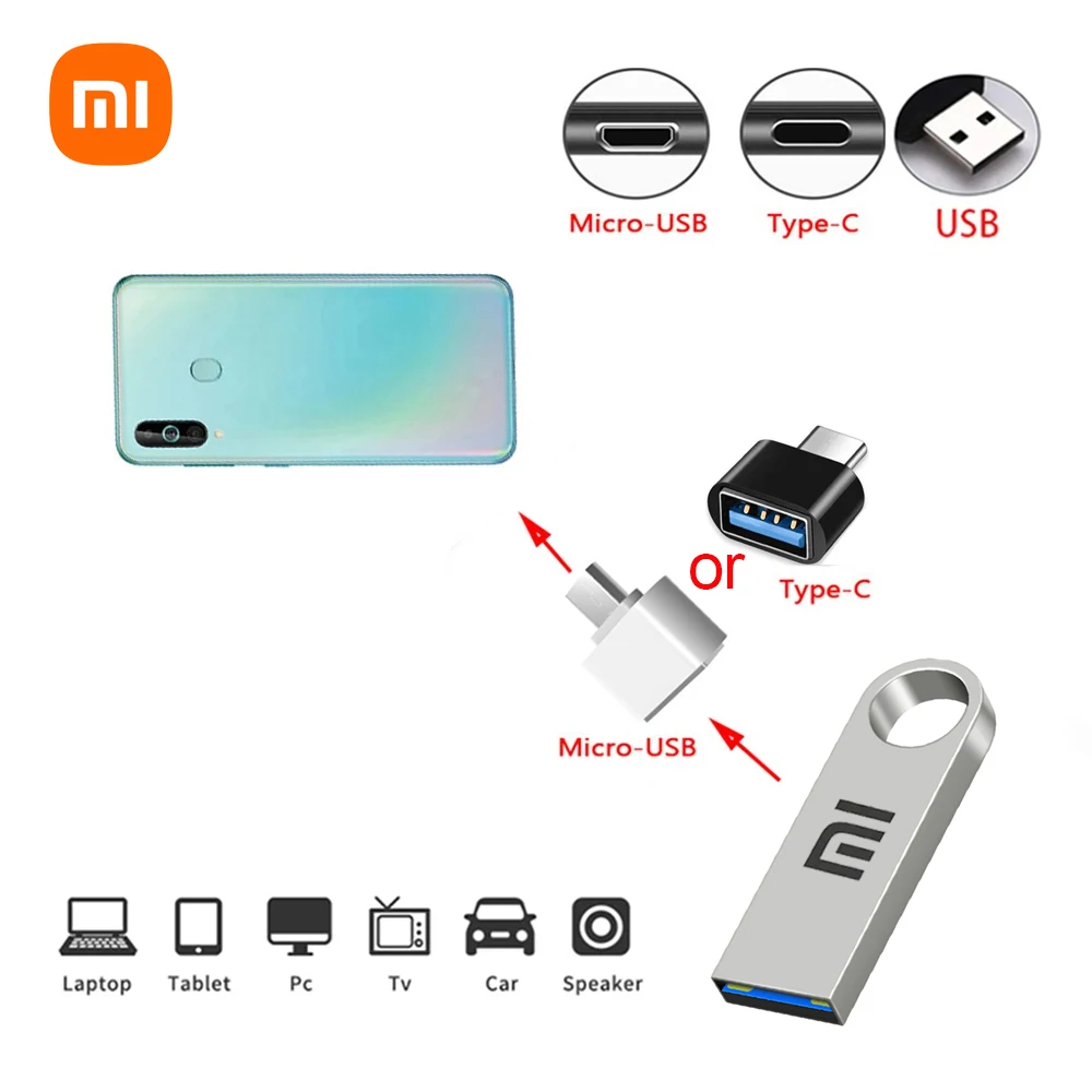 Xiaomi Flash Drives 2TB USB High Speed Metal Pendrive USB