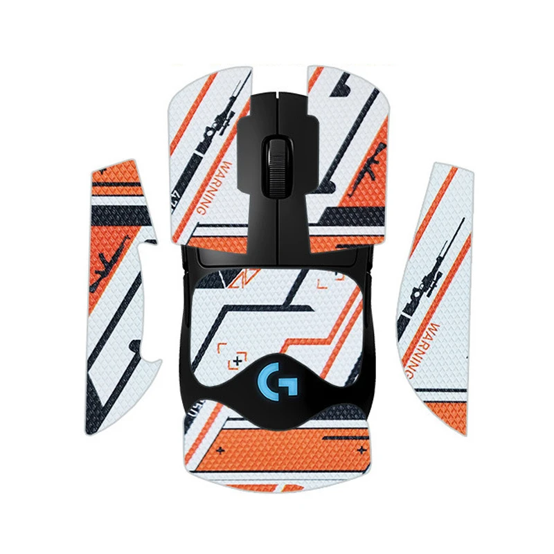 미끄럼 방지 마우스 그립 테이프 스케이트 수제 스티커, G Pro X Superlight GPW 무선 마우스용 땀 흡입