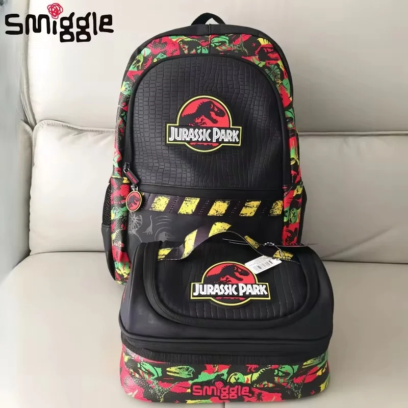 In Stock Genuine Australian Smiggle Backpack Jurassic Park Meal
