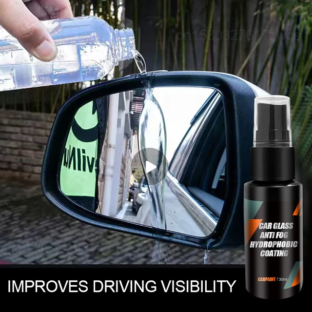 Espray de recubrimiento antivaho para coche, cristal hidrofóbico,  antilluvia, líquido, parabrisas, espejo, 100ML, Spray repelente al agua -  AliExpress