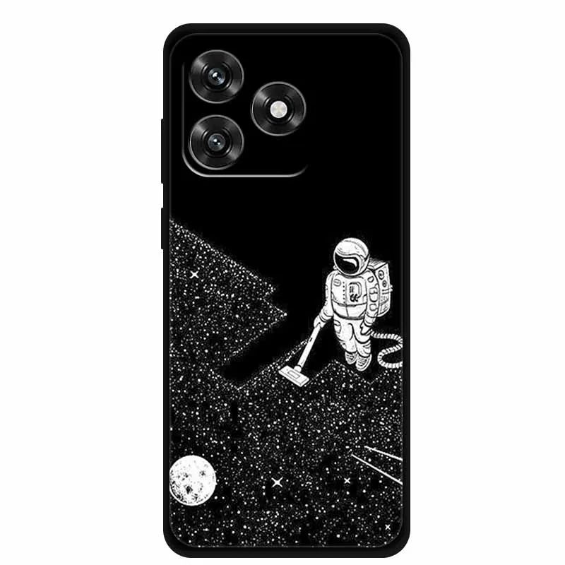Luxury Soft Silicone Shockproof Protective Phone Case, 6.74