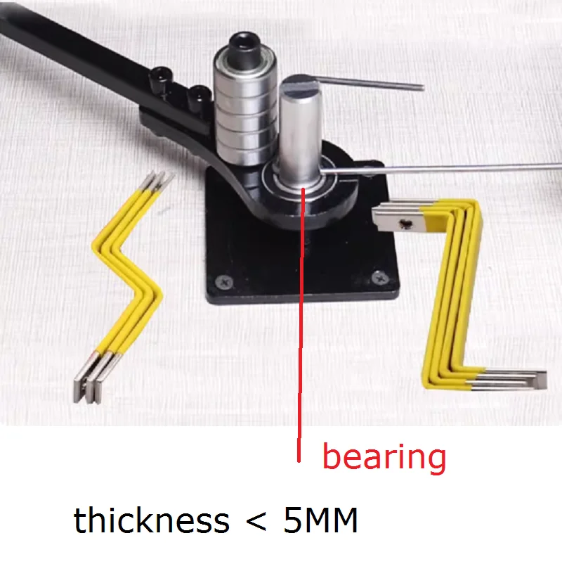Wapeningsbuiger, 1 mm - 20 mm handmatige stalen stangbuiginrichting