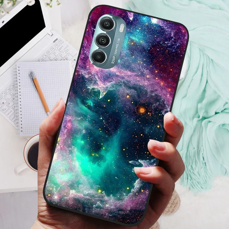 Lion & Wolf Black Silicone Soft Back Protective Case - Sleek & Stylish Cover