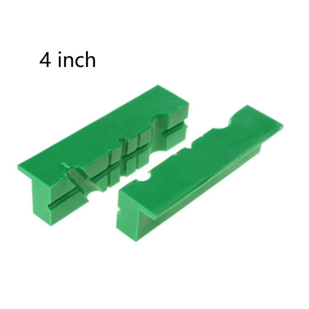 Magnetic soft pad jaw rubber for metal vise bench machine tools