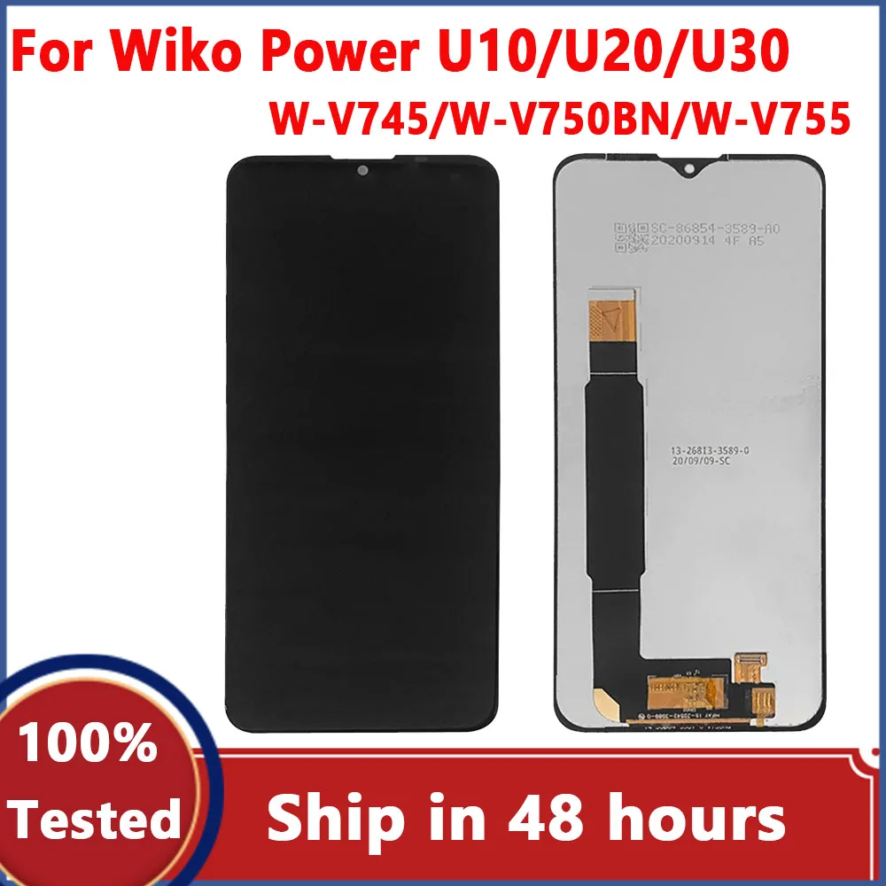 6.82 ''Per Wiko Power U10 U20 U30 Display Lcd Touch Panel Digitizer Assembly Per Wiko U10 Lcd U20 Schermo Lcd U30 Display