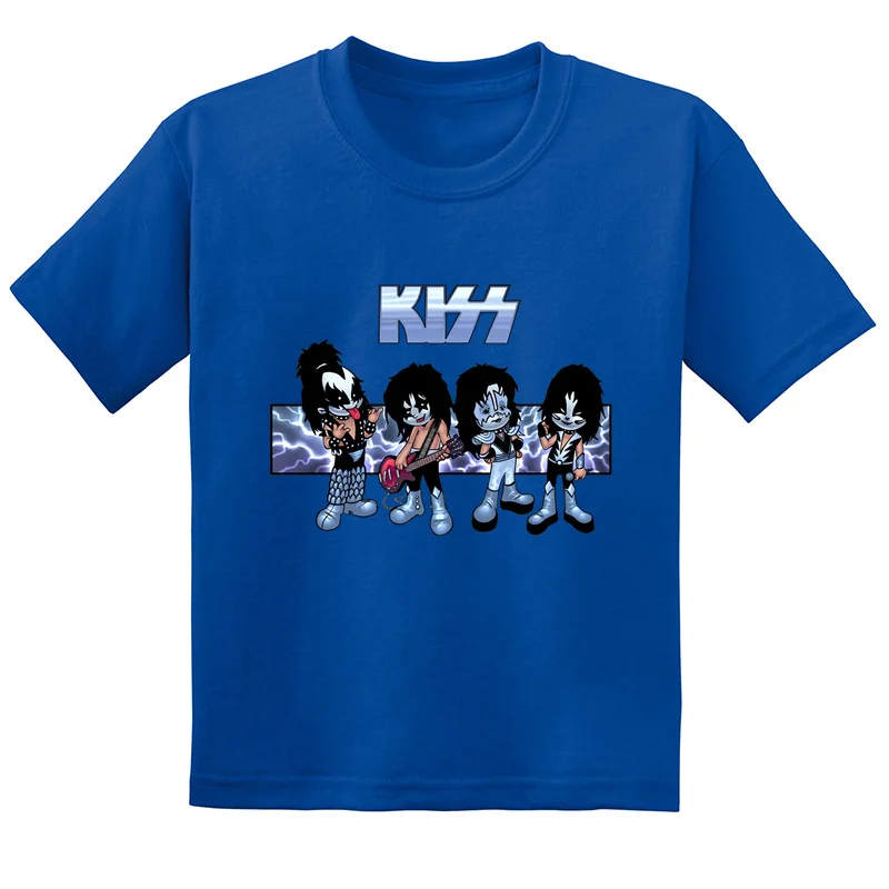 Kids Cotton Short Sleeve T shirt For Stormtrooper Fans Rock Band Print