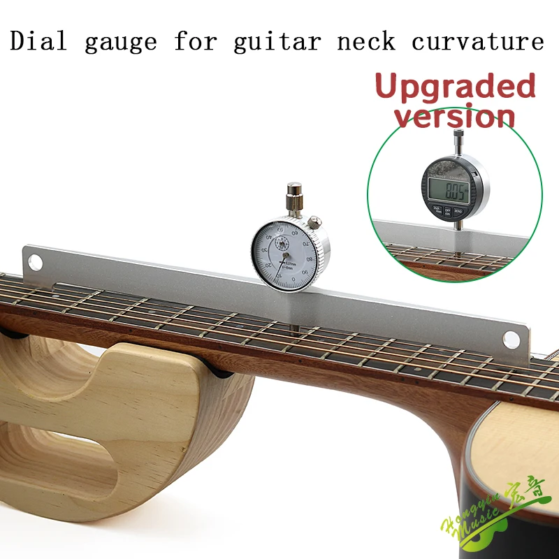 Guitar Neck Curvature Measurement Dial Indicator Bakelite Guitar