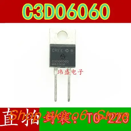 

5 шт., C3D06060 TO-220 6A 600V