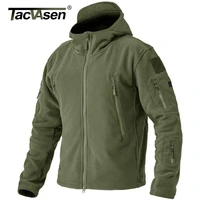 Buy TACVASEN Military Army Jackets Men Fleece Tactical Combat Jackets Full Zip Hooded Coats Hiking Climbing Outerwear Causal Parka Online